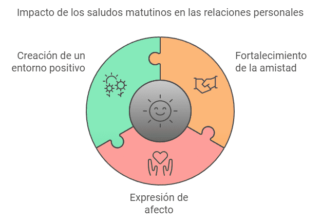 Impacto de los saludos matutinos en las relaciones personales