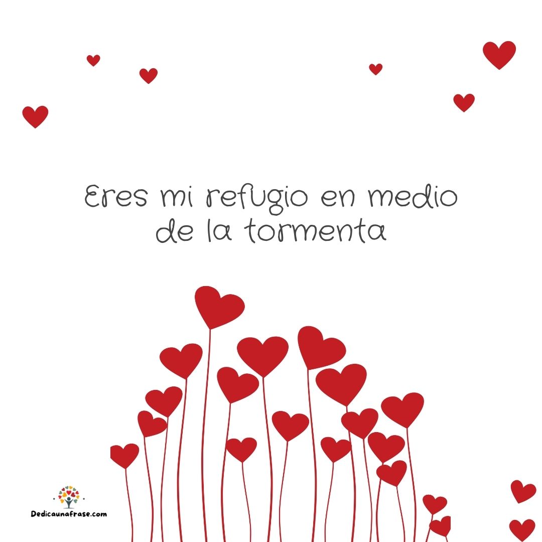 Eres mi refugio en medio de la tormenta