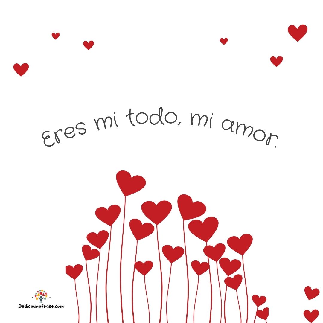 Eres mi todo mi amor