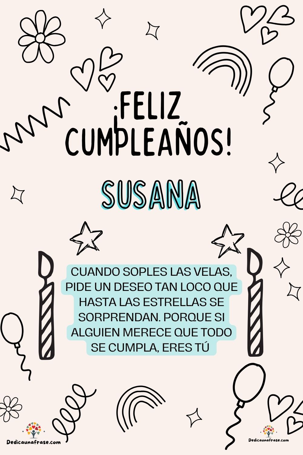 Imagen de feliz cumpleaños para Steven: «Cuando soples las velas, pide un deseo tan loco que hasta las estrella…»
